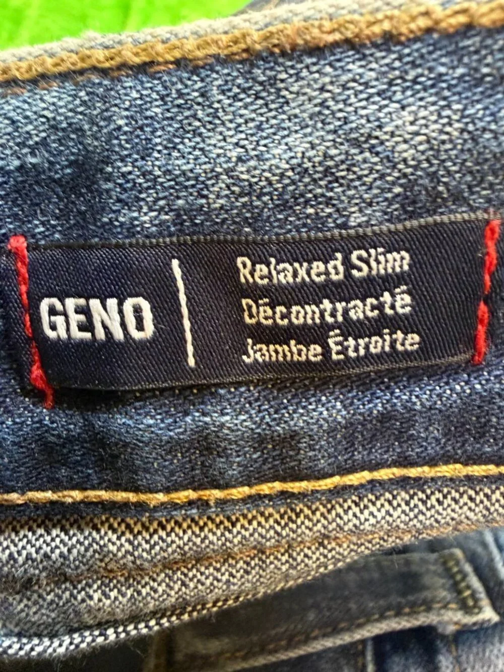 True Religion Geno Relaxed Slim Jeans Cloud Cover Sz 36x30